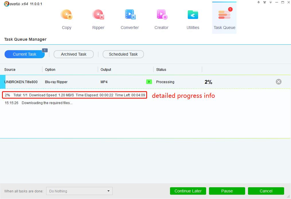 Rip Blu-Ray to Mp4 with Multi-Track